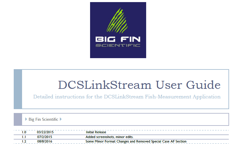 DCSLinkstream User Guide